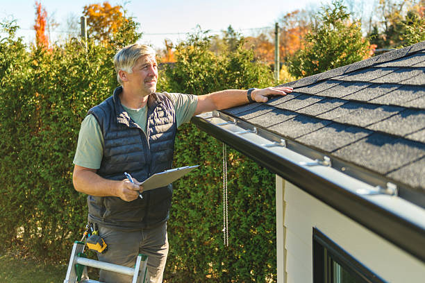 Professional Roofing technician working in Pond Eddy, NY